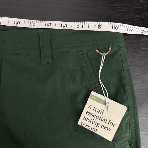 REI Trail Made Pants Mens 34 x 32 Hiking Trail Pant Outdoor UPF 50 NEW Green - Picture 11 of 14